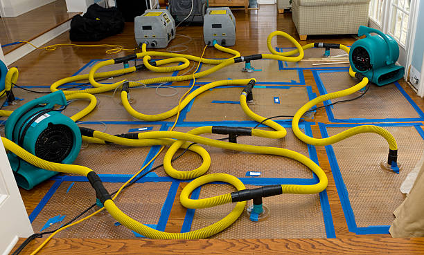 Water damage restoration process in AL